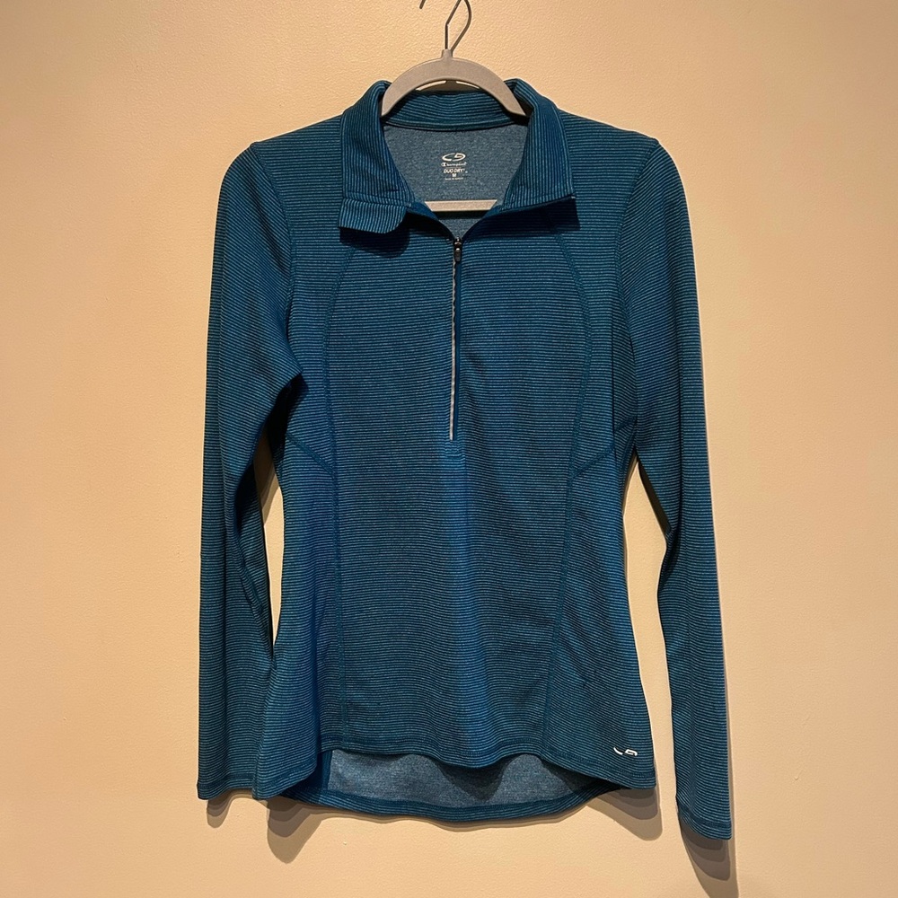 Quarter Zip Workout Top